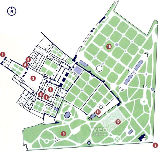 阿尔卡的塞维利亚地图